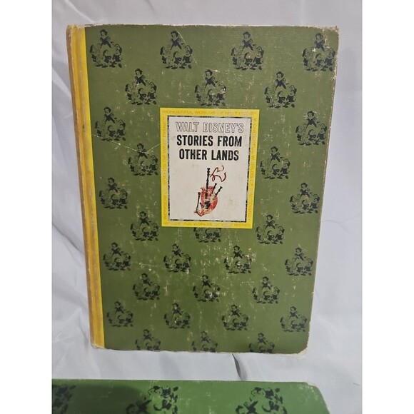VTG The Wonderful Worlds of Walt Disney 4 Book Set Golden Press 1965 - Picture 8 of 11